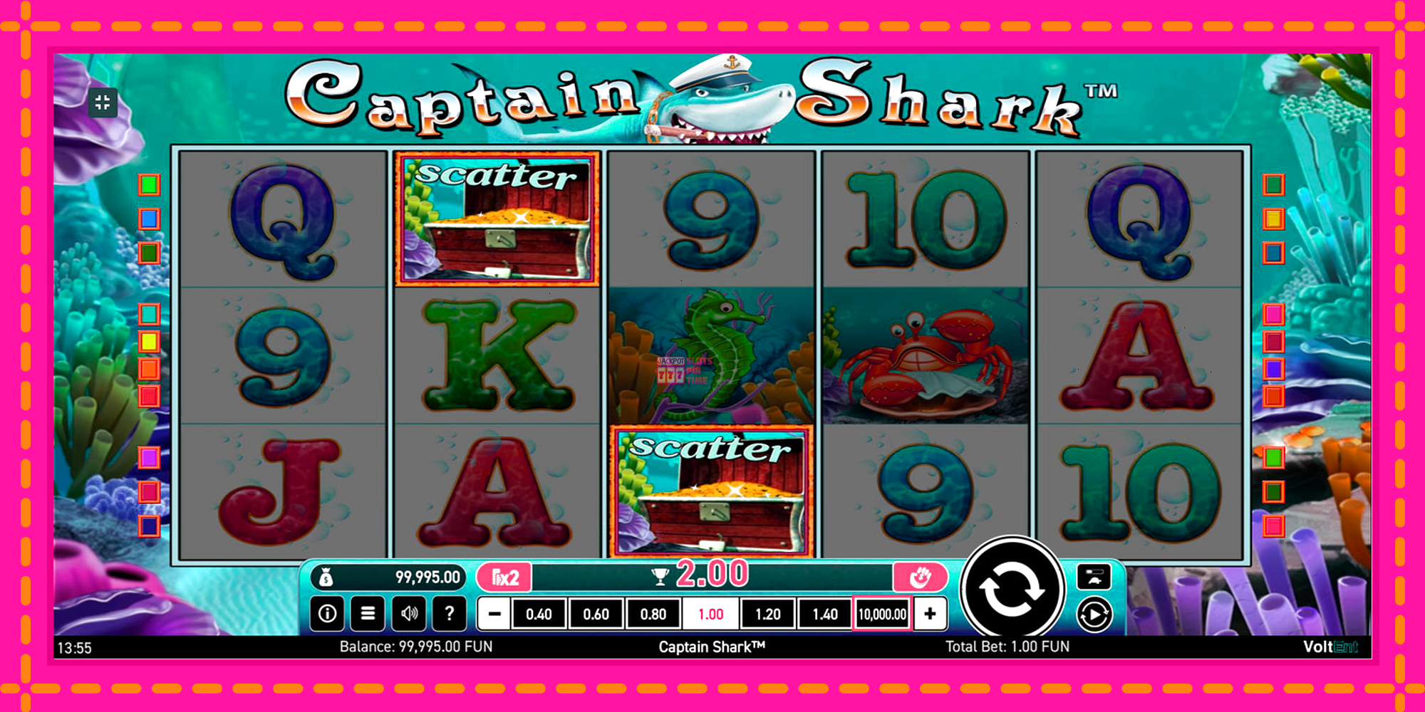 Slot machine Captain Shark gratuitamente, immagine 4