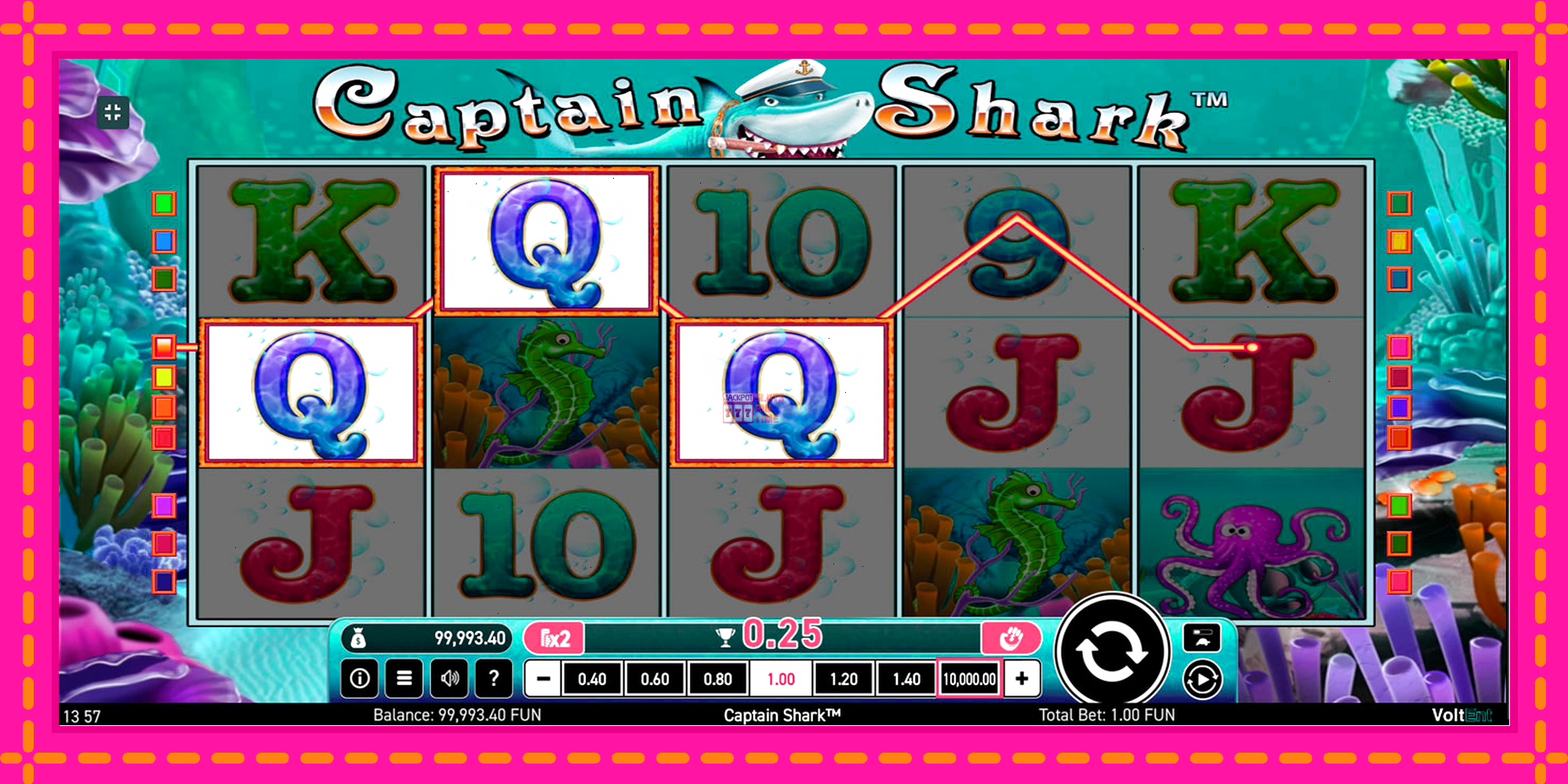 Slot machine Captain Shark gratuitamente, immagine 10