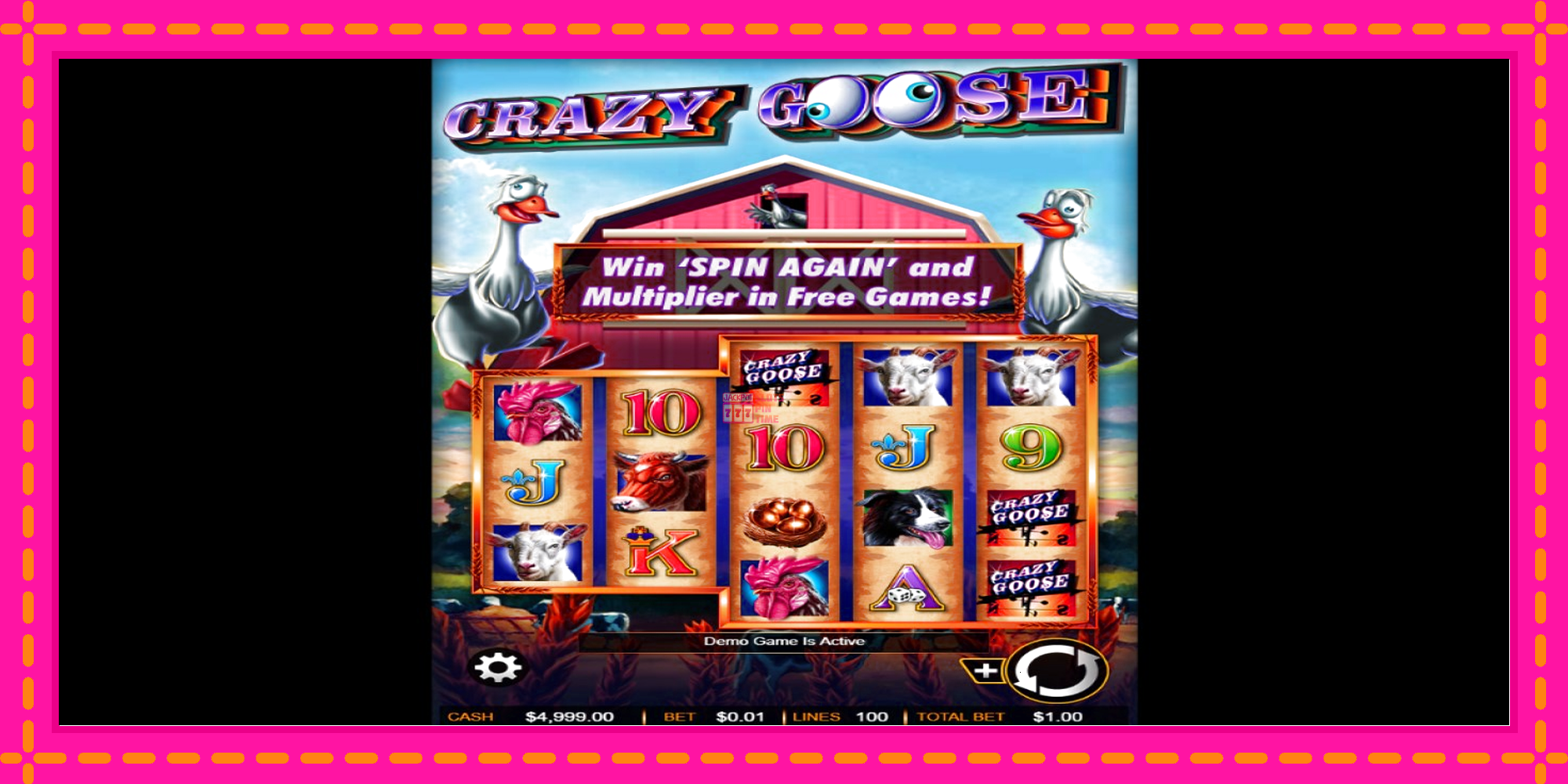 Slot machine Crazy Goose gratuitamente, immagine 1