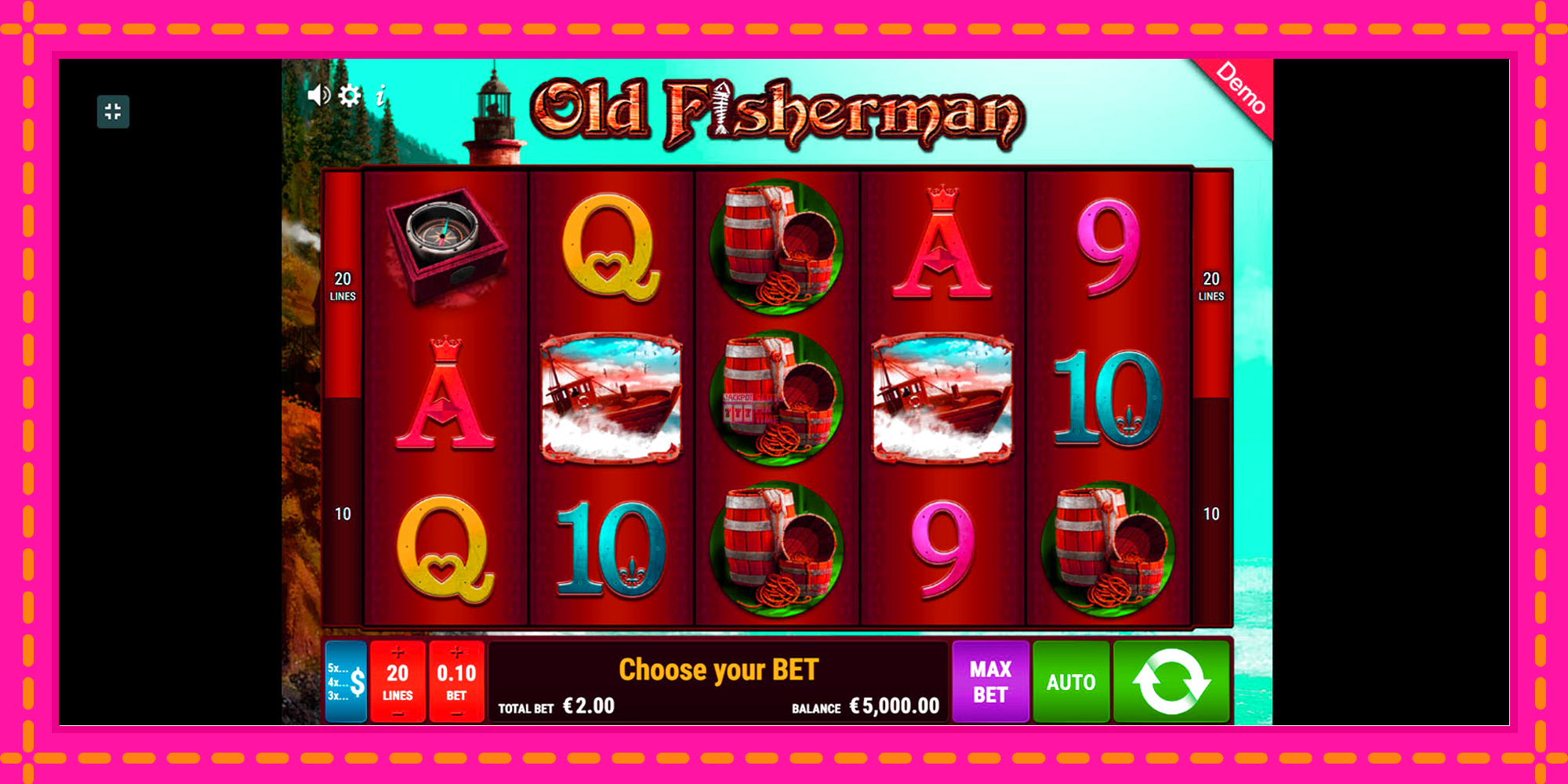 Slot machine Old Fisherman gratuitamente, immagine 1