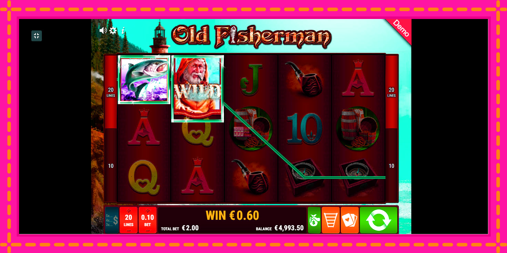 Slot machine Old Fisherman gratuitamente, immagine 3