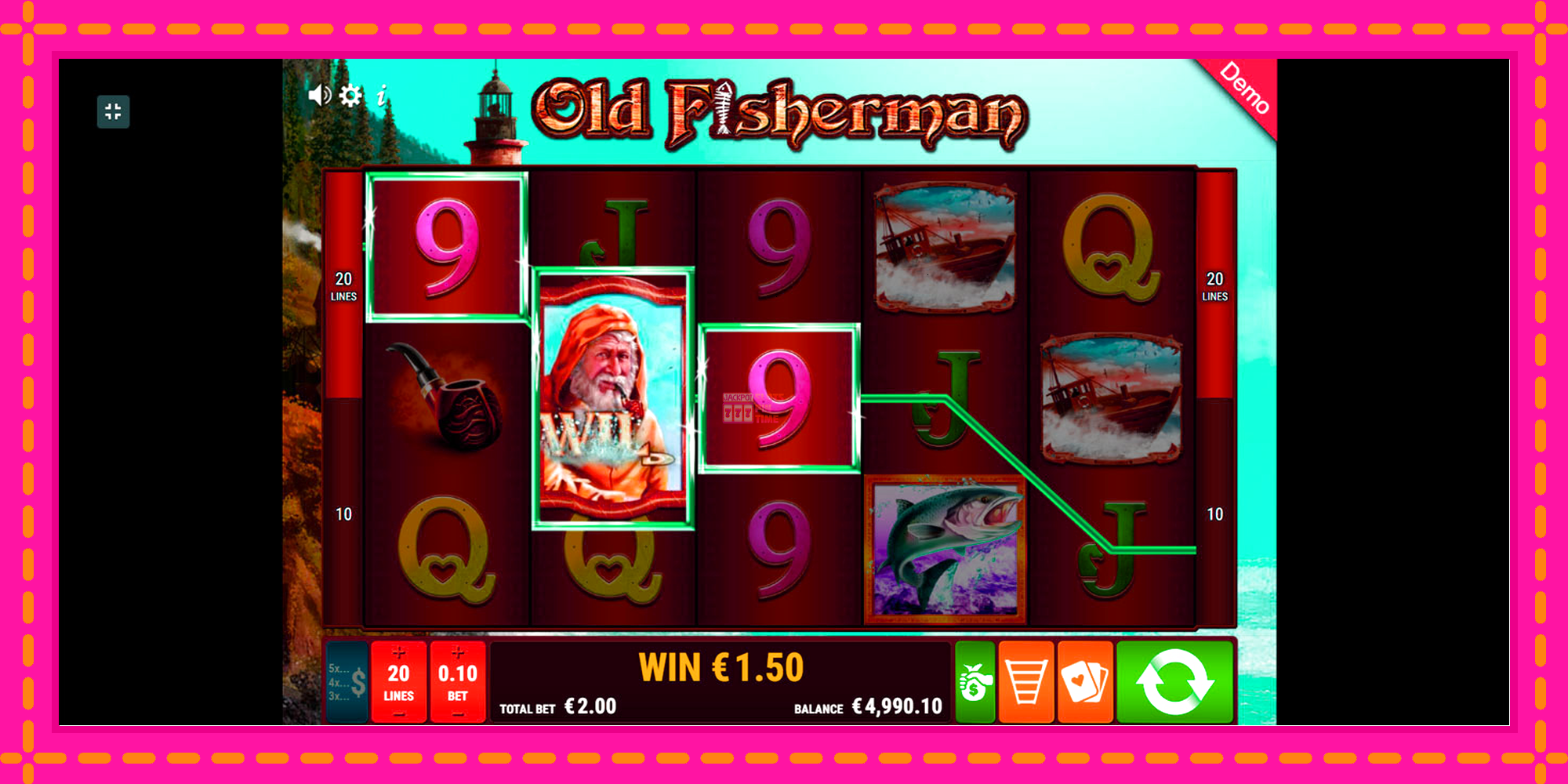 Slot machine Old Fisherman gratuitamente, immagine 4