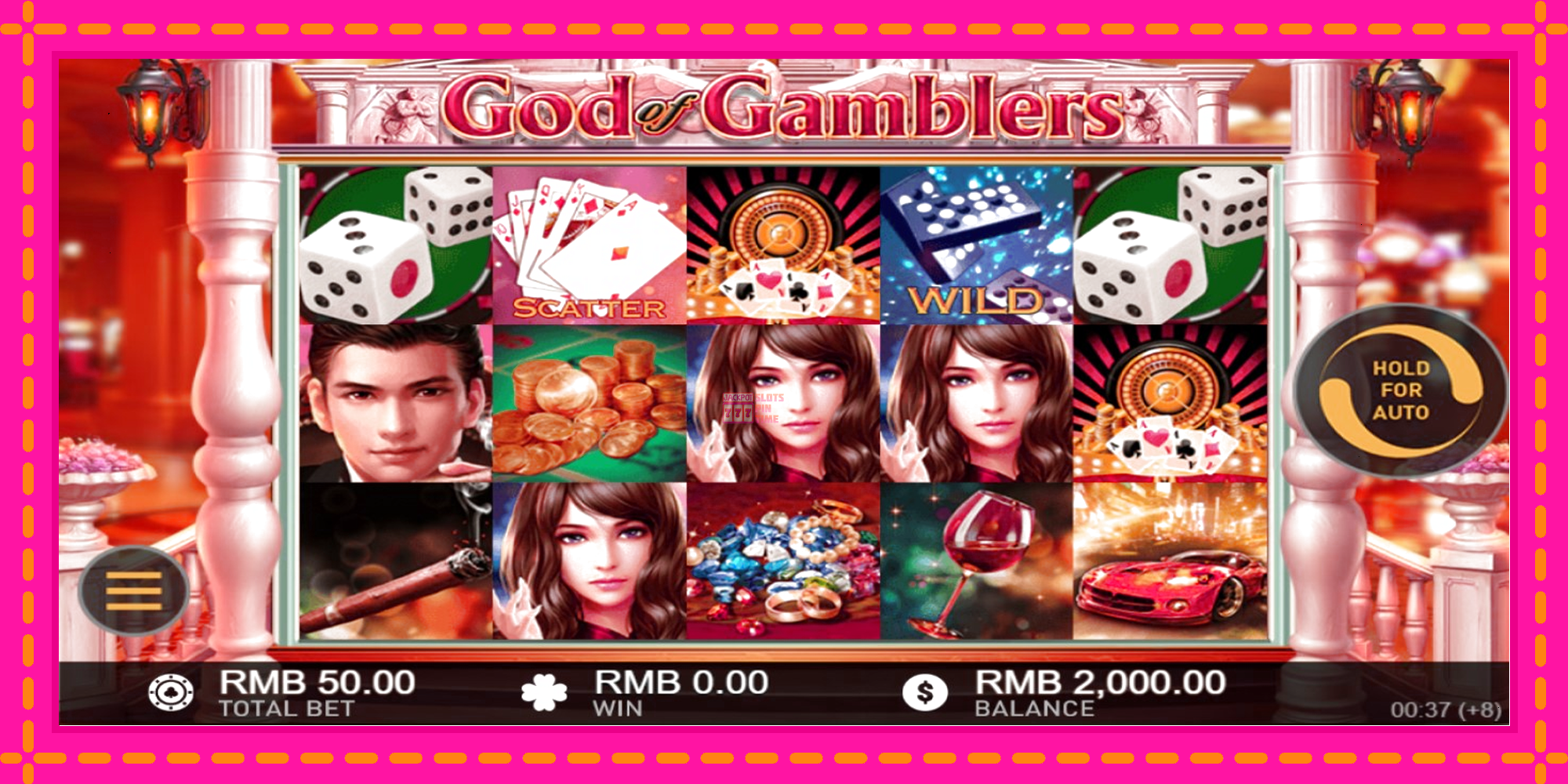 Slot machine God of Gamblers gratuitamente, immagine 1