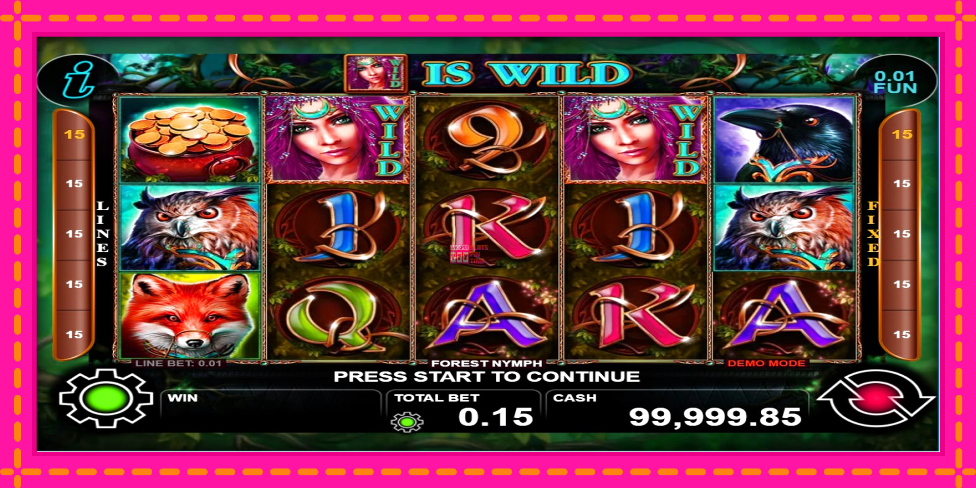 Slot machine Forest Nymph gratuitamente, immagine 1